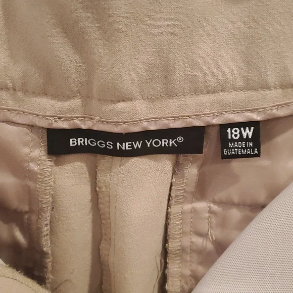 Women's khaki dress slacks - Picture 4 of 6